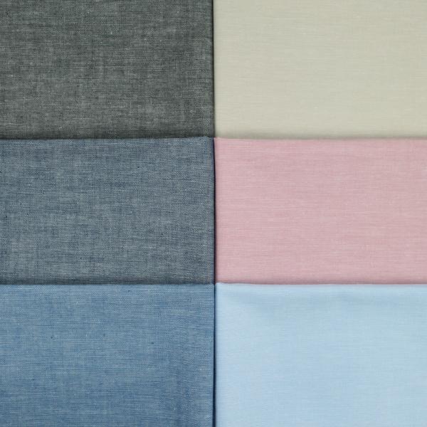 生地 布 ダンガリー 先染め 無地 定番 綿100% 約112cm幅 手芸 ハンドメイド 手作り ゆうパケット2.5ｍ対応 10cm単位価格 |  | 07