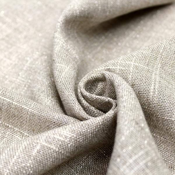 生地 布 ラメ入り ツイード風 Tweed 無地 P21％ R55％ 麻24％ 約92cm幅 ゆうパケット1.5ｍ対応 10cm単位価格 |  | 07