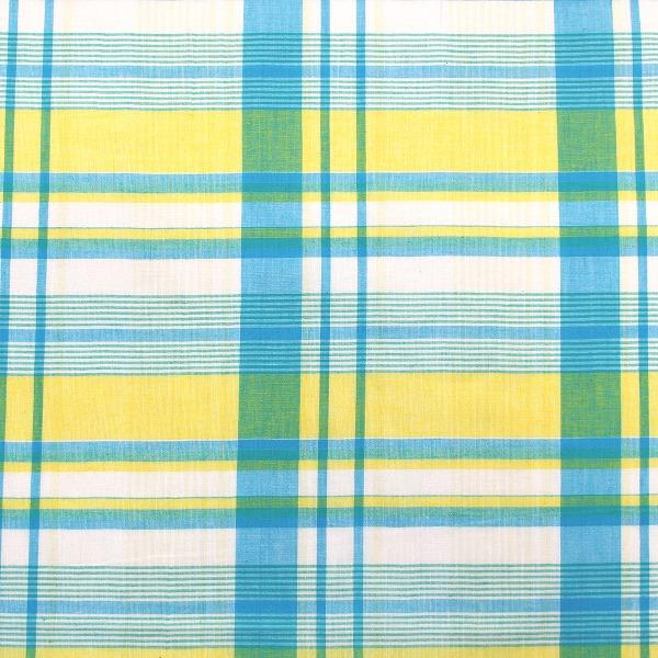 生地 布 インド綿 Madras Check マドラス チェック 平織 綿100％ 約110cm幅 3840 ゆうパケット2.5ｍ対応 10cm単位価格 |  | 05