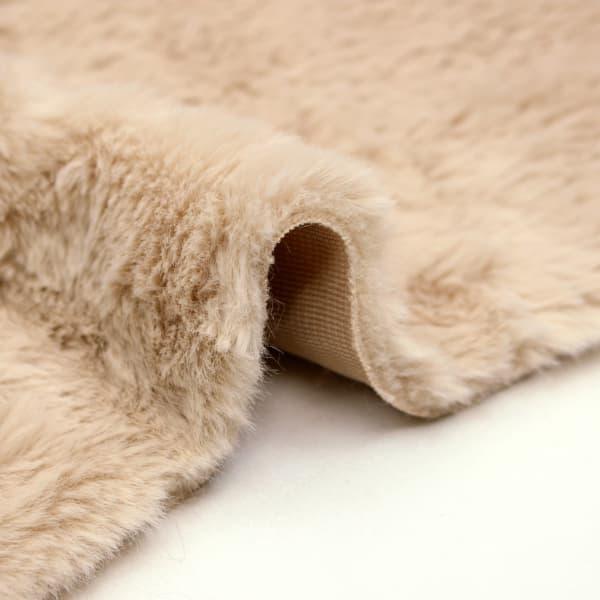 生地 布 スーパーラビットボア Rabbit Boa 片面 ファー ふんわり あったか ポリエステル100% 約70cm幅 10cm単位価格 |  | 09