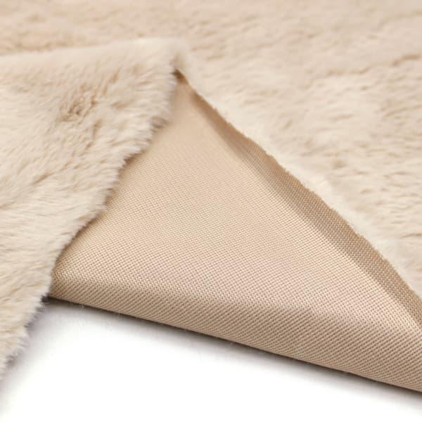 生地 布 スーパーラビットボア Rabbit Boa 片面 ファー ふんわり あったか ポリエステル100% 約70cm幅 10cm単位価格 |  | 10