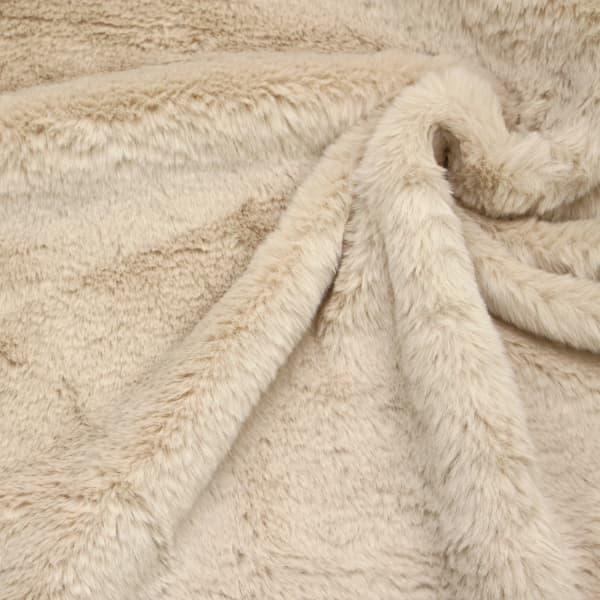 生地 布 スーパーラビットボア Rabbit Boa 片面 ファー ふんわり あったか ポリエステル100% 約70cm幅 10cm単位価格 |  | 12