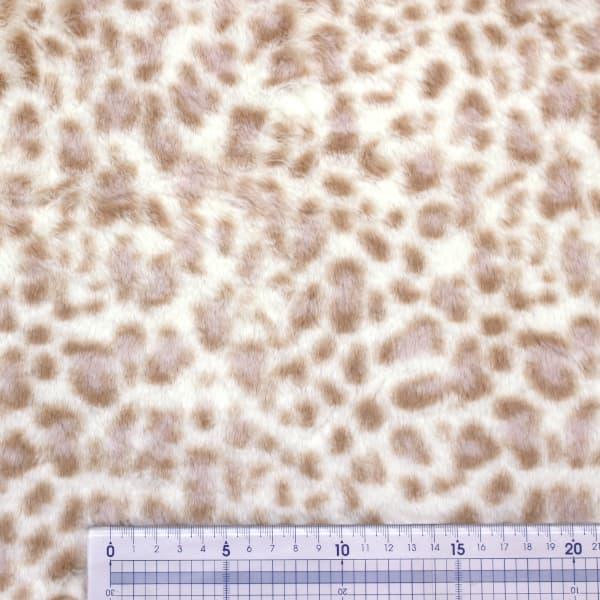 生地 布 アニマルボア ヒョウ柄 オフ 動物柄 Rabbit Boa フェイク
