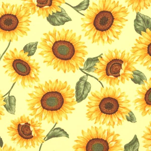 10cm単位価格 ひまわり 夏の定番 コットンシーチング 綿100 生地 布 約110cm幅 手芸 ハンドメイド 手作り ゆうパケット2 5ｍ対応 7077 1 とらや Fabric Yahoo 店 通販 Yahoo ショッピング