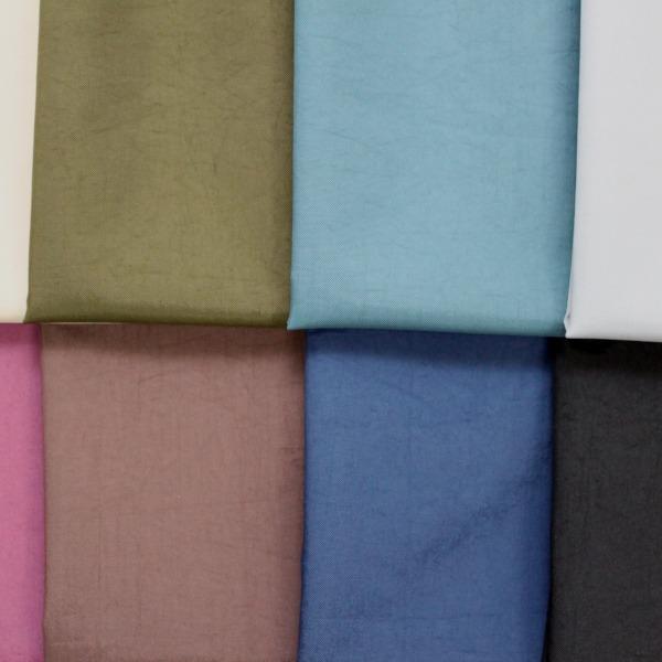 生地 布 ナイロン オックス ワッシャー加工 アースカラー 無地 撥水