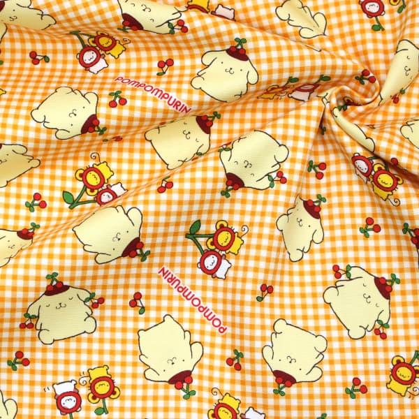 生地 布 ポムポムプリン PNチェリー YO イエロー系 マフィン スコーン