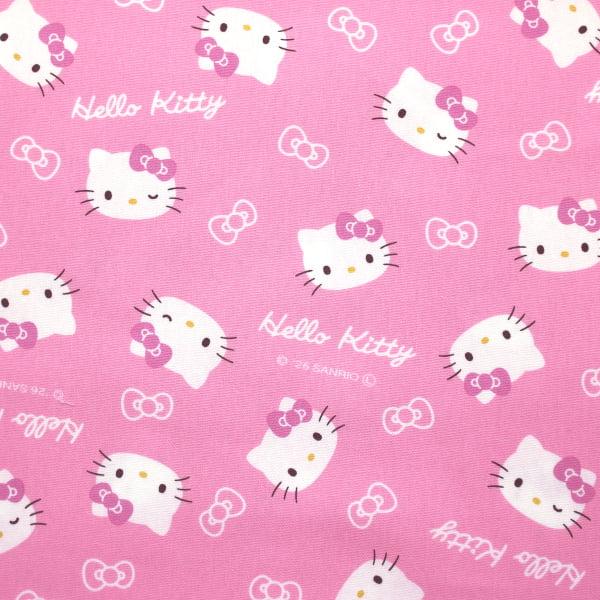 生地 布 ハローキティ リボン HELLO KITTY サンリオ オックス 綿100