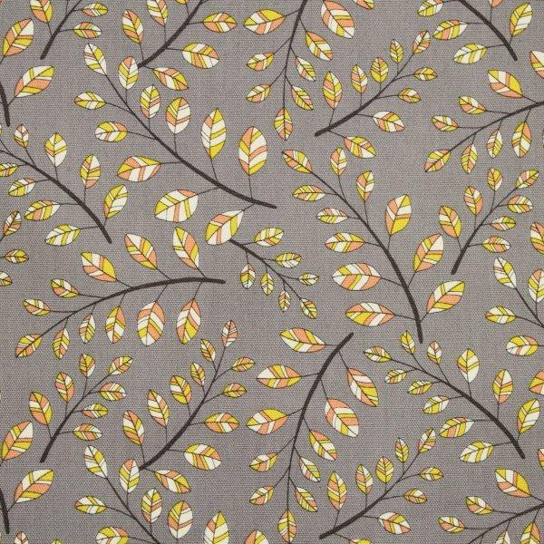 【10cm単位価格】 カラフル リーフ 葉っぱ柄 コットンオックス 生地 布 FUWARI 綿100% 約110cm幅 手芸 ハンドメイド 手作り ゆうパケット2m対応|toraya-fabric|12