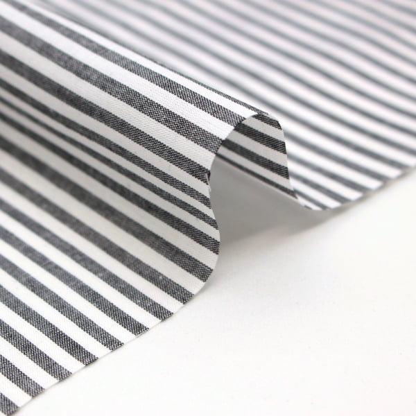 生地 布 先染め ストライプ 清原 平織 綿100％ 約110cm幅 G2001 ゆうパケット3ｍ対応 10cm単位価格 |  | 08