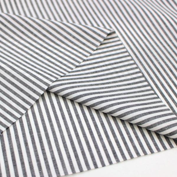 生地 布 先染め ストライプ 清原 平織 綿100％ 約110cm幅 G2001 ゆうパケット3ｍ対応 10cm単位価格 |  | 09