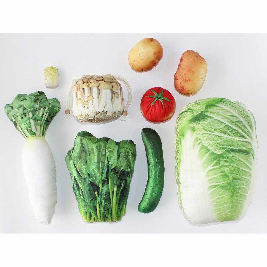 八百屋さん 新鮮野菜 白菜 インクジェット デジタルプリント