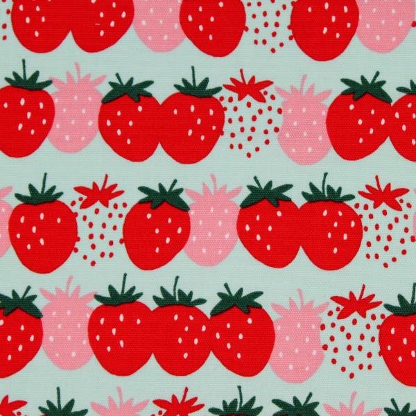 10cm単位価格 生地 布 可愛い イラスト 苺 ストロベリー 綿100 オックス 約110cm幅 手芸 ハンドメイド 手作り ゆうパケット2ｍ対応 Hsk579 とらや Fabric Yahoo 店 通販 Yahoo ショッピング