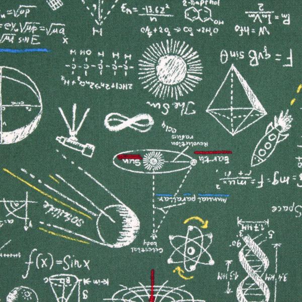 10cm単位価格 生地 布 数式 科学 お絵描き インテリサイエンス 綿100 生地 オックス 約110cm幅 手芸 ハンドメイド 手作り ゆうパケット2ｍ対応 Hsk585 とらや Fabric Yahoo 店 通販 Yahoo ショッピング