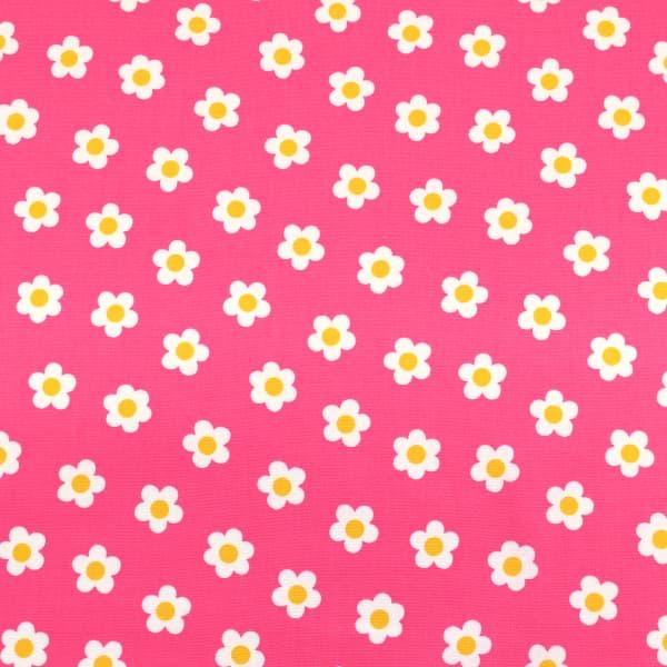 シルク 布花セット ハンドメイド デイジー/ミニカラー/ブナの実 生地 布 花柄 デイジー オックス ナチュラル くすみ 綿100％ 約110cm幅