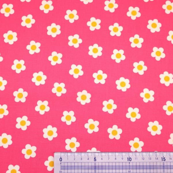 生地 布 花柄 デイジー オックス ナチュラル くすみ 綿100％ 約110cm幅