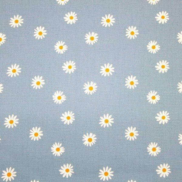 生地 布 ランダム デイジー 花柄 ナチュラル くすみ オックス 綿100
