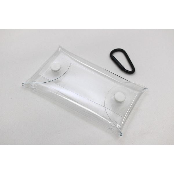 推し活 カラビナ付クリアポーチ マルチケース ガチャ詰め アクスタ