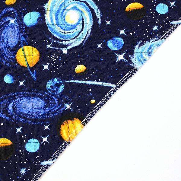 生地 布 キルト リアルな宇宙柄 キラキラスター 星 オックス