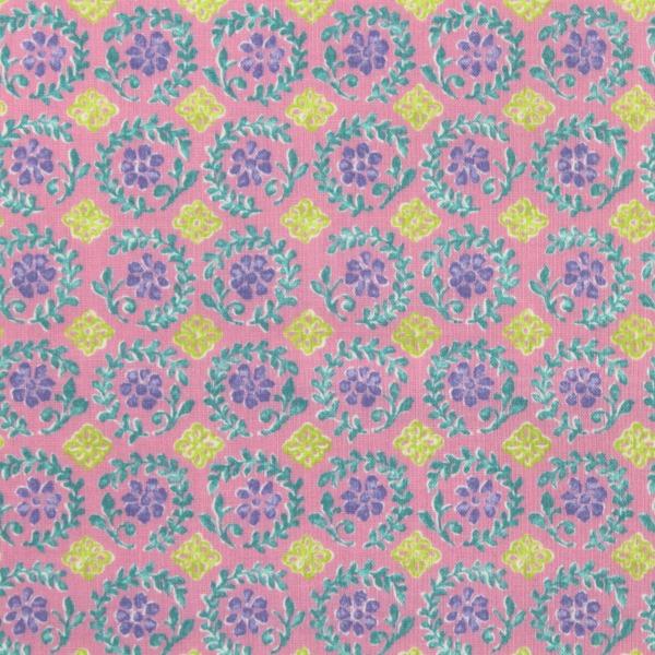 生地 布 French Sarasa プロフヴァンス風 フラワー リーフ 花柄 生地 布 French Sarasa プロフヴァンス風 フラワー リーフ 花柄