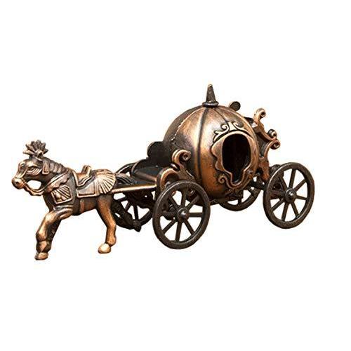 Sale 秋月貿易 デザイン小物 かぼちゃ馬車 W 10cm X D3cm H5cm アンティークシャープナー 9632