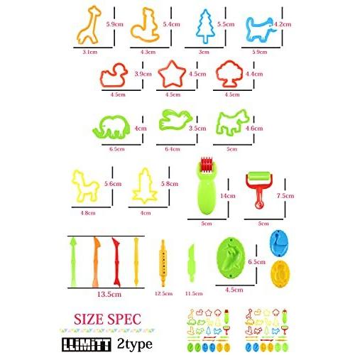 330円 スペシャルオファ ねんど 道具 ２６個セット 粘土 ２種類からお選びいただけます 動物 ぬき型 Llimitt タイプb