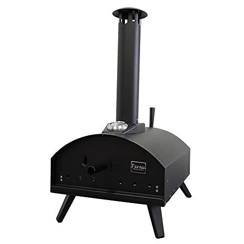 アウトドア用 ピザ窯 家庭用 フォルノ スライド式ピザ窯 簡単組立でピザストーン ピザピール付 ピザオーブン メーカー包装済