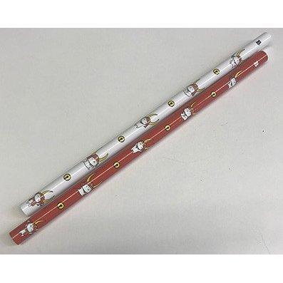 鉛筆　4ポーズ　白・赤　2本組 |  | 01