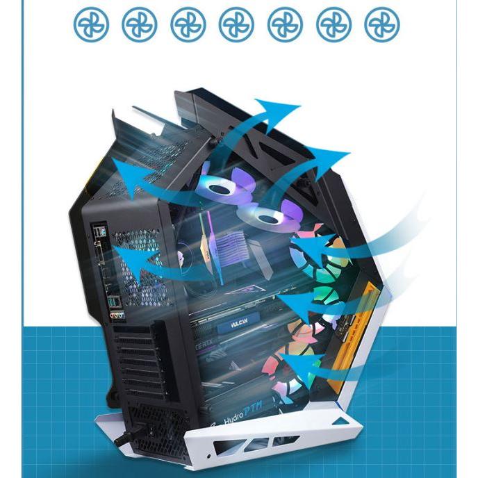 レア PCケース ミニタワー ATXケース 格好いい 戦艦デザイン レア PCケース ミニタワー ATXケース 格好いい 戦艦デザイン