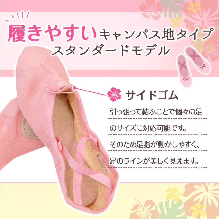 フラダンス　レッスンシューズ　スプリットタイプ　 |  | 01