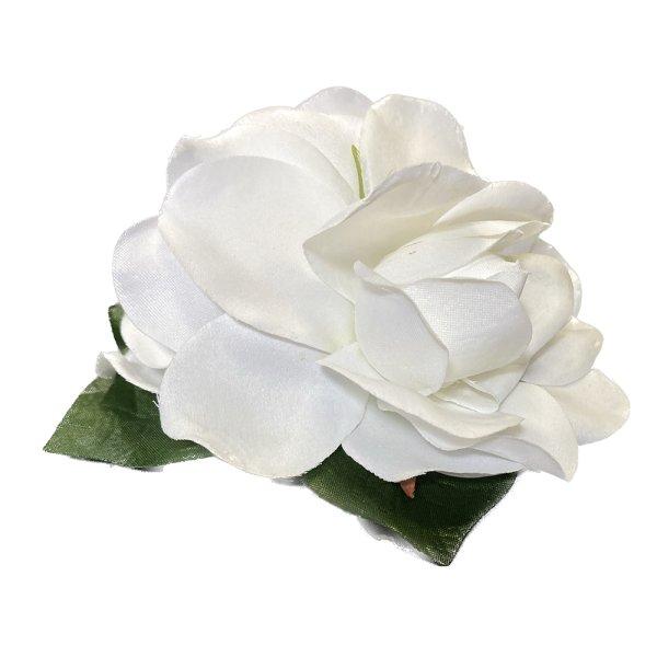 アレンジ ヘアクリップ 　CL-79 　ガーデニアLクリップ　ホワイト　白 |  | 02