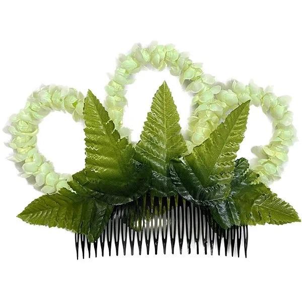 ピカケクラウンコーム　ライトグリーン　緑がかったクリーム色　＊アイボリーホワイトではありません | 