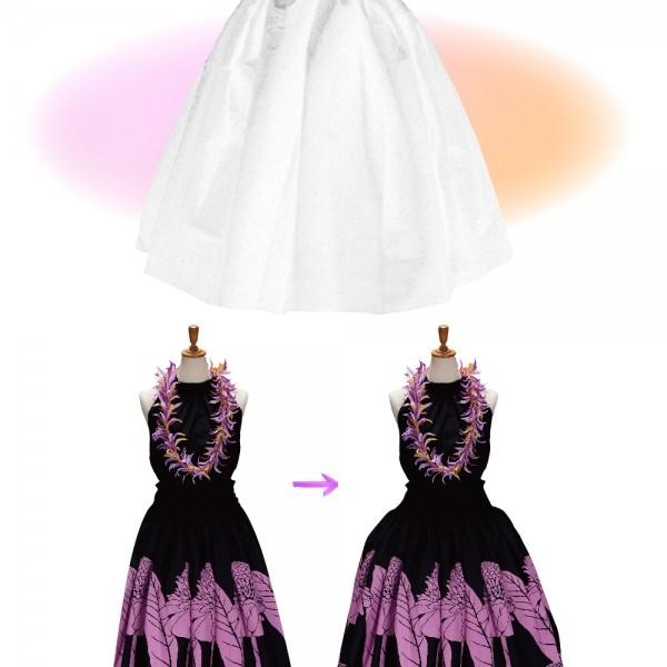 ペラン　ホワイト　白　ウエストヒモ仕立て |  | 03