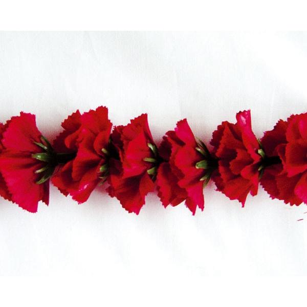 10本セット フラダンス用カーネーション花のレイセット フラダンス