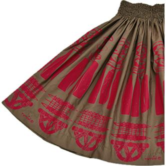 フラダンス衣装 パウスカート TUP-FT578 TUTUVIパウ ワーカヒコ 色