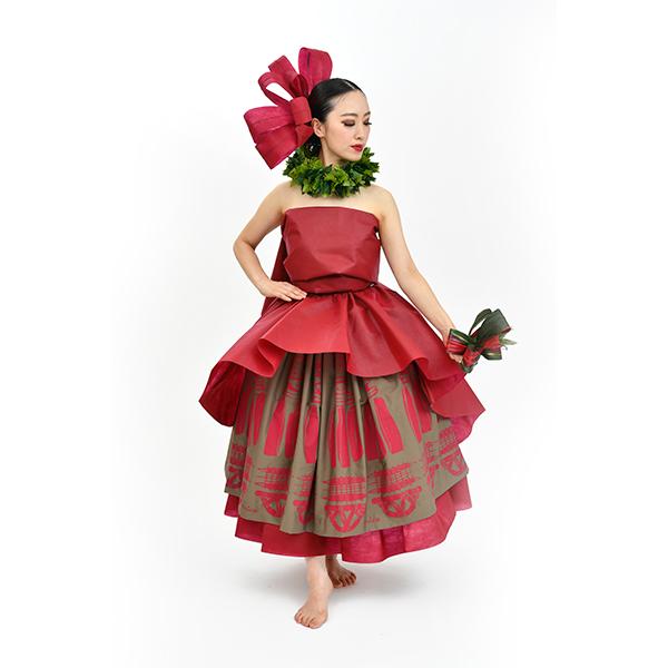 フラダンス衣装 パウスカート TUP-FT578 TUTUVIパウ ワーカヒコ 色