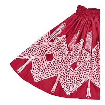 フラダンス衣装 パウスカート TUP-FT581 TUTUVIパウ パドルタパ 色