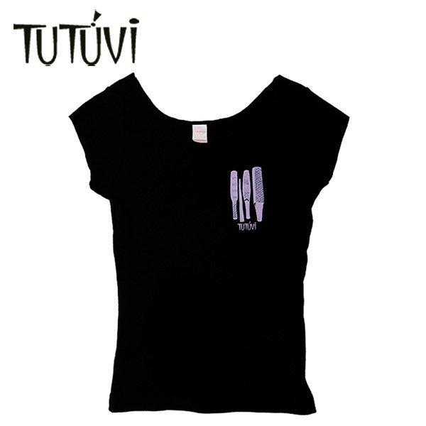 卓越 フラダンス ｔシャツ Tutuvi Tシャツ ワンサイズ上がおすすめ小さめレディースサイズ イエククワンポイント ブラック パープルグレー Cisama Sc Gov Br