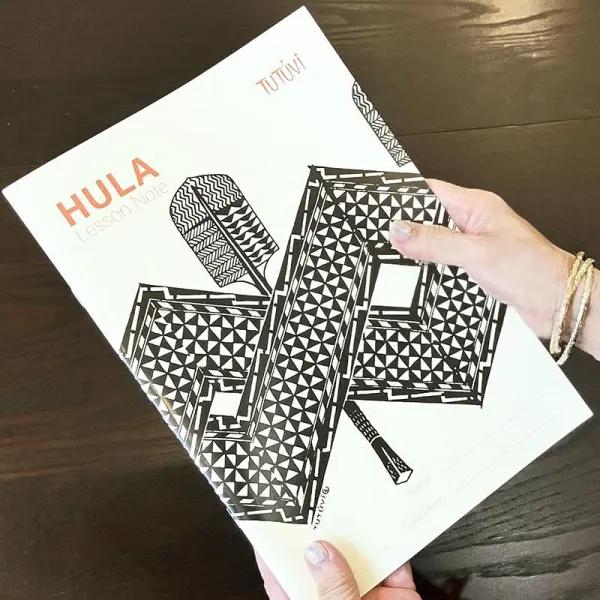 フラノート　レッスンノート　A4サイズ(21x29.7cm)  TUTUVI パドルタパ柄 クリームブラック） |  | 04