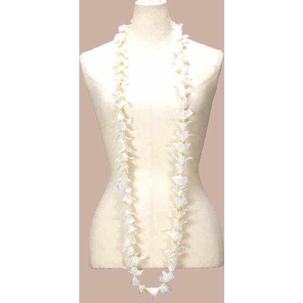 フラダンス　ハワイアンレイ　レイ　フラワーレイ　　チューブローズロングレイ　ホワイト　白 | 