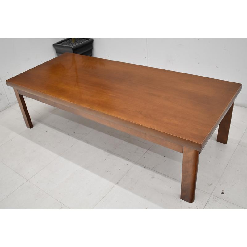 ローテーブル 未使用品 送料無料 メーカー不明 応接用センターローテーブル W1400 2019061302 : 中古