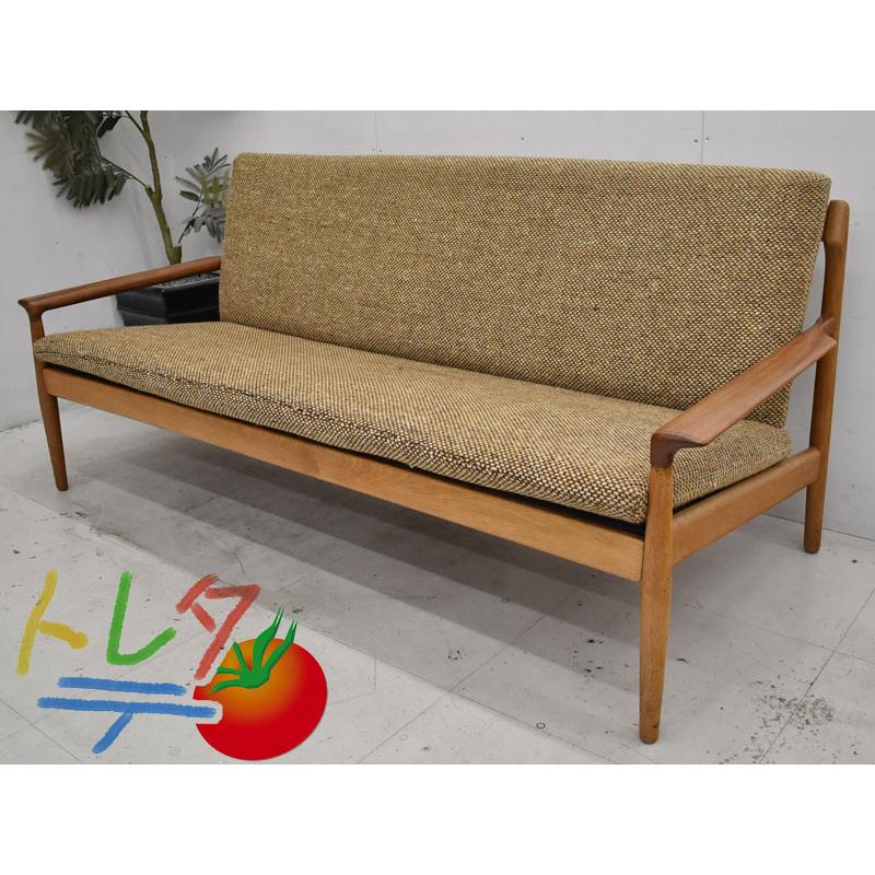 HIKE Bovenkamp 3人掛けソファ 布張り W1710 2021070509 : 中古