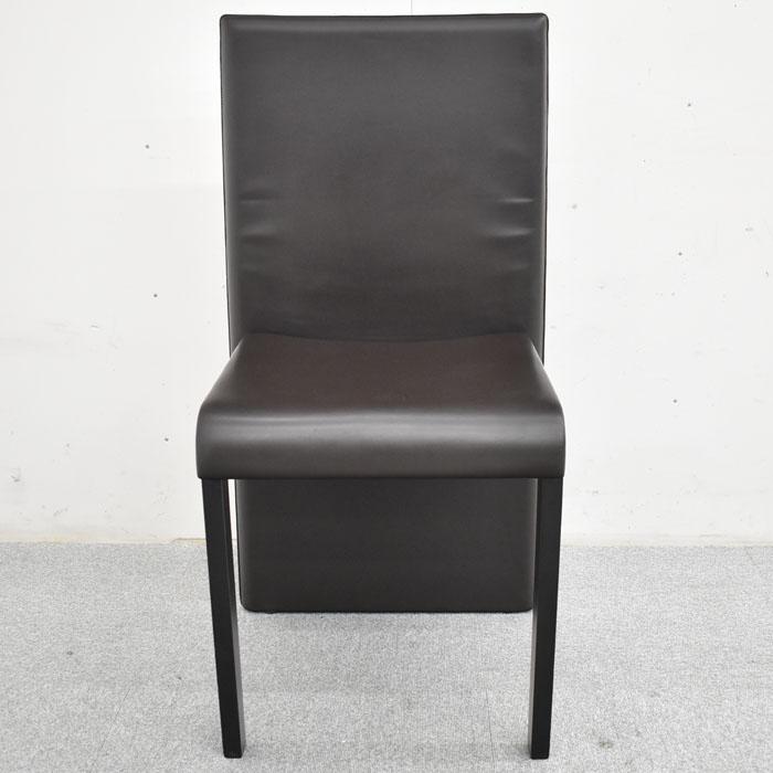 ポルトローナ・フラウ　ダイニングチェア　総革張り　W480　2023051102【中古オフィス家具】【中古】_2