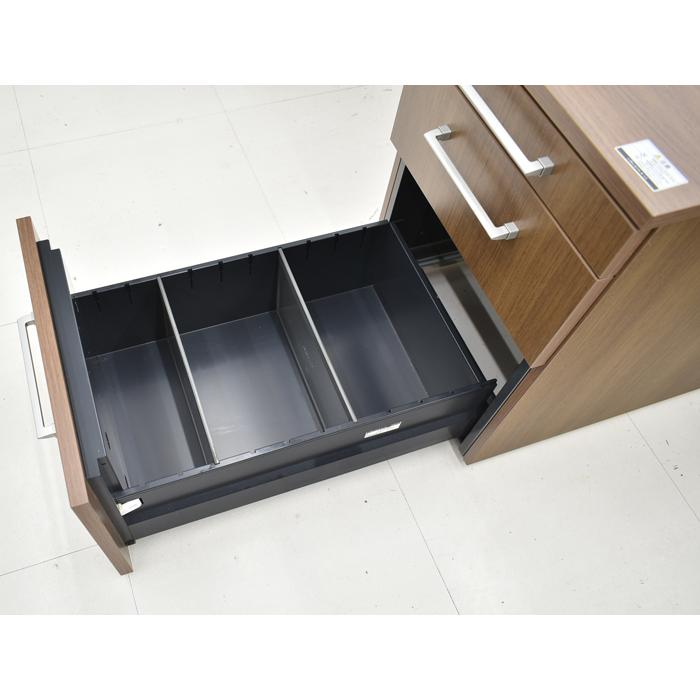 オカムラ 【中古】オカムラ EX-F300 役員デスク+ワゴン3点 オカムラ 【中古】オカムラ EX-F300 役員デスク+ワゴン3点