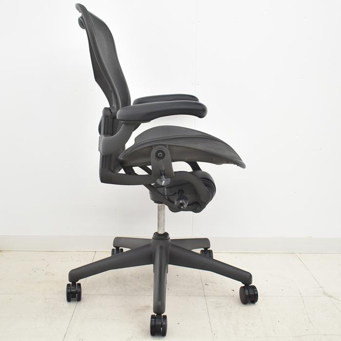 ★残り4脚★　アーロンチェアハーマンミラー中古品　フル装備 ランバーサポート オフィスチェア （7脚あり）※直接引取限定 Herman Miller（ハーマンミラー） 【中古】ハーマンミラー アーロン