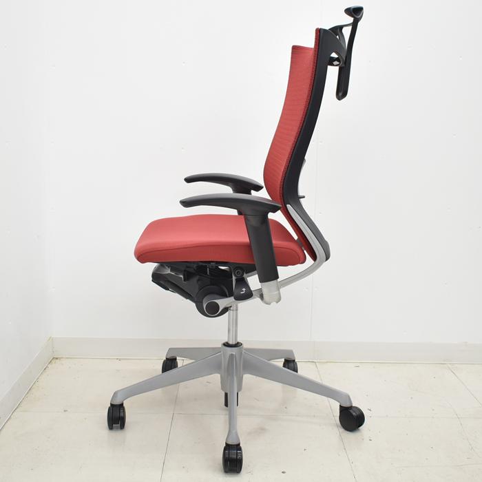 【中古】オカムラ　バロン　ハイバック　可動肘　ランバーサポート　ハンガー　2024092702【中古オフィス家具】 【寄】