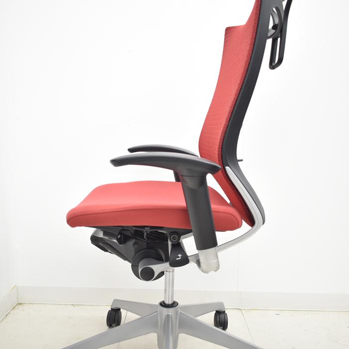 【中古】オカムラ　バロン　ハイバック　可動肘　ランバーサポート　ハンガー　2024092702【中古オフィス家具】 【寄】