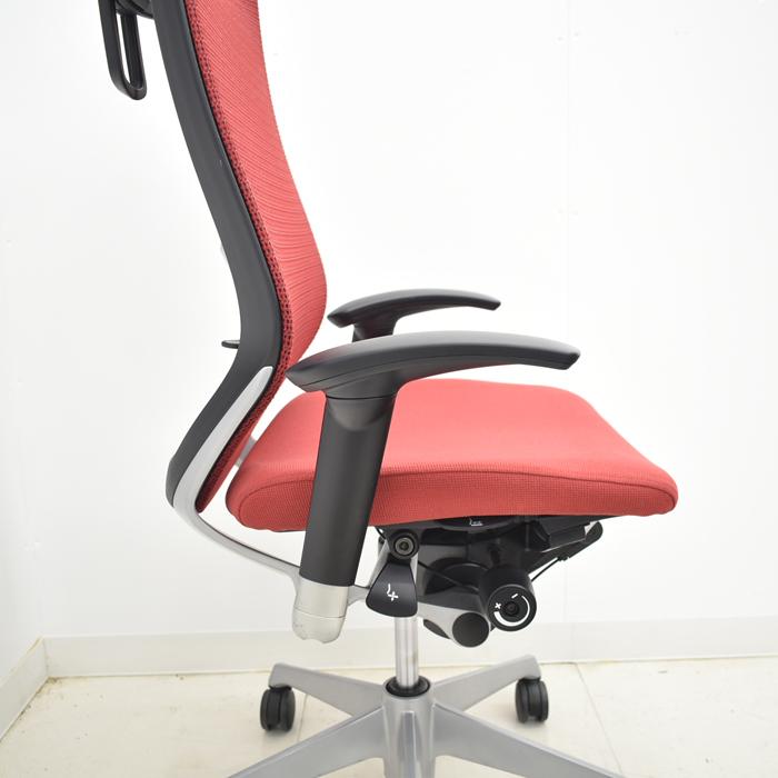 【中古】オカムラ　バロン　ハイバック　可動肘　ランバーサポート　ハンガー　2024092702【中古オフィス家具】 【寄】