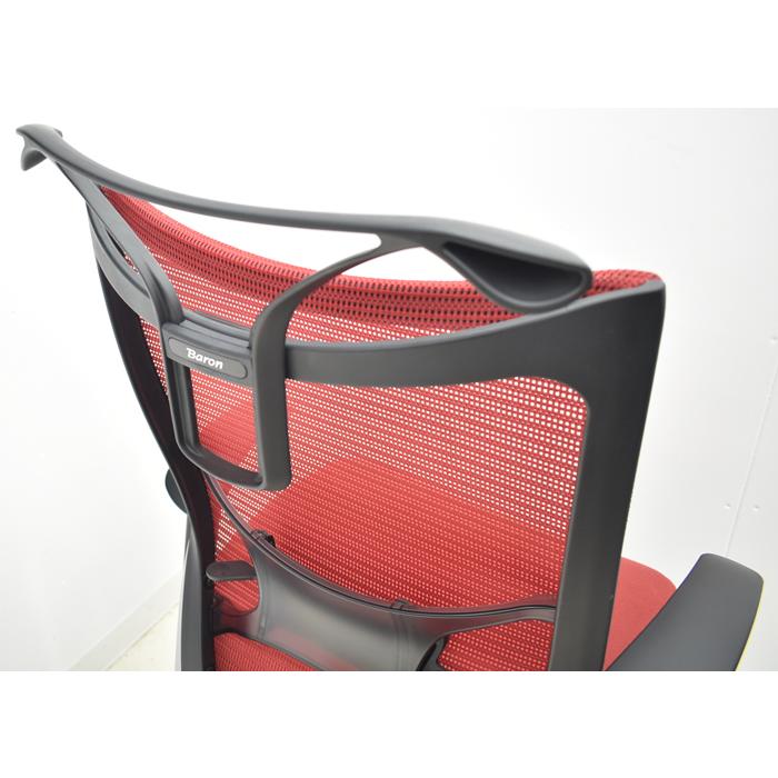 【中古】オカムラ　バロン　ハイバック　可動肘　ランバーサポート　ハンガー　2024092702【中古オフィス家具】 【寄】