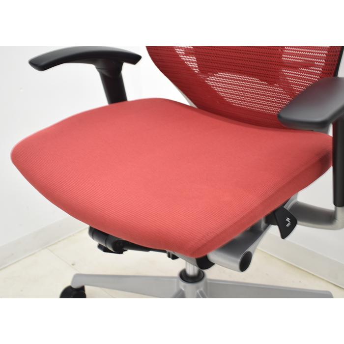 【中古】オカムラ　バロン　ハイバック　可動肘　ランバーサポート　ハンガー　2024092702【中古オフィス家具】 【寄】