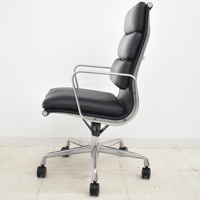 【中古】ハーマンミラー　イームズ　ソフトパッドグループエグゼクティブ　革張り　2024101004【中古オフィス家具】_13